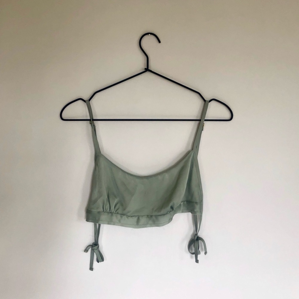 Pastel aqua loose top